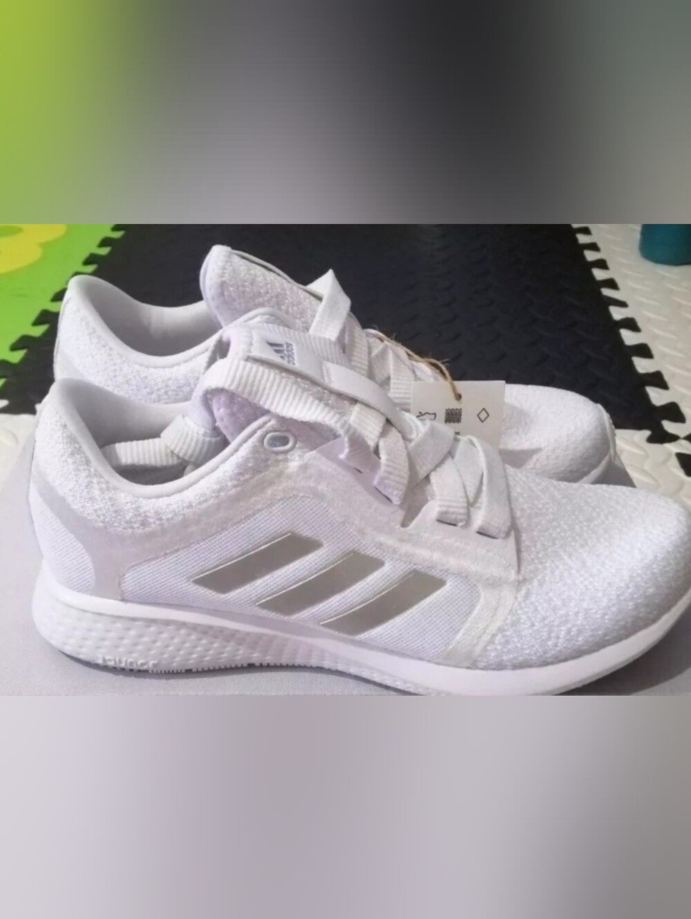 adidas White Women's Athletic Running Shoes